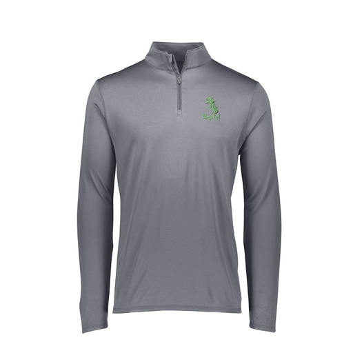 [FTLQFLGY-FAXS-LOGO2] Decker Women's Flex-Lite 1/4 Zip Shirt (Female Adult XS, Gray, Logo 2)