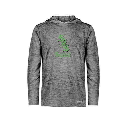 [FOLHCGBK-AS-LOGO2] Decker Men's Charge Hoodie (Adult S, Black, Logo 2)